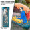 Yo-Inflating Camping Colchón Único/Doble Cama con Pie Bomba Impermeable Compacto 2