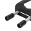 High-Strength Aluminum Alloy CNC Bracket Mounting Base with Plastic Adapter 2