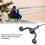 Fishing Knot Tying Tool Portable Compact Plastic & Aluminum Alloy 5