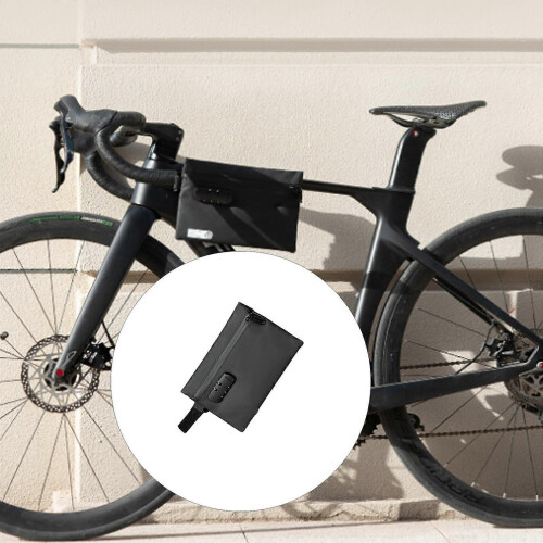 Secure Waterproof Handlebar & Top Tube Bag for Commuting Long Cycling Multicolor 1