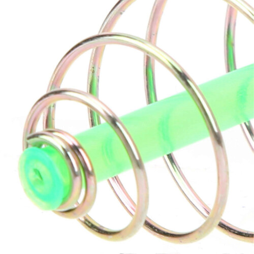 10PC Inline Method Spring Coil Feeder Metal Bait Thrower Fishing Tackle 2