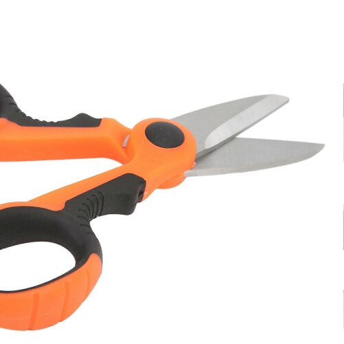 Small Ergonomic Fishing Scissors Line Cutter Non-Slip Handle 1