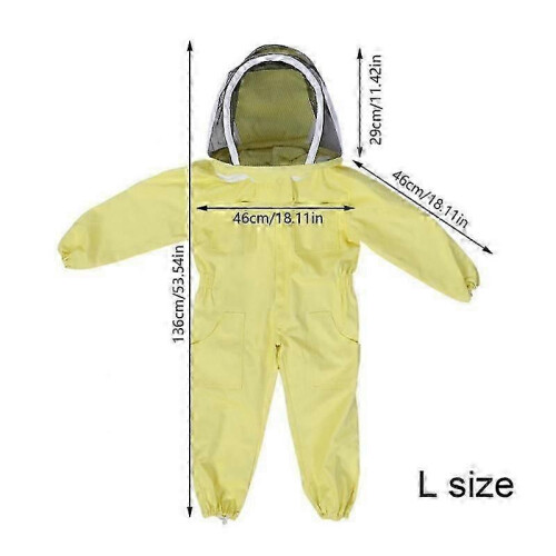 Imker-Overall für Kinder mit Schutzhandschuhen 2