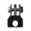 Support de compteur et de caméra pour vélo pliant Brompton, noir 3