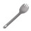 Outdoor Titanium Flatware Spoon Fork Spork with Buckle 3