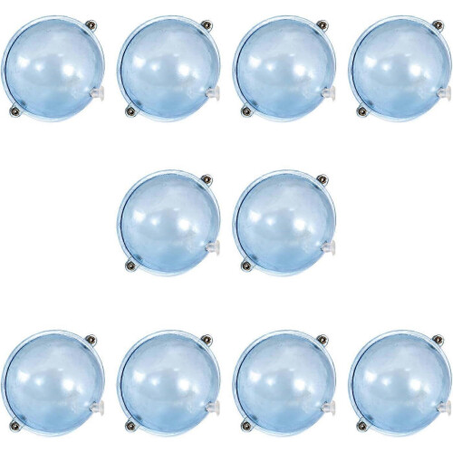10Pcs Clear Hollow Fishing Float Set Adjustable Buoyancy Durable ABS Surface Bubble Floats 1