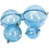 10Pcs Clear Hollow Fishing Float Set Adjustable Buoyancy Durable ABS Surface Bubble Floats 3