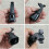 Copper Waterproof Bicycle Bell for MTB with Adjustable Volume and Compact Handlebar Design Black 2