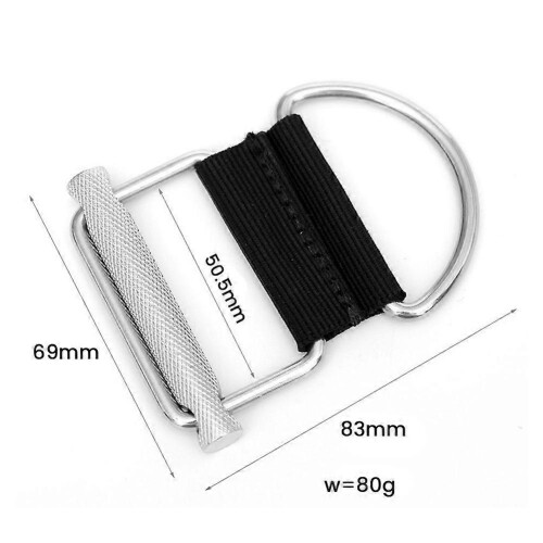 Inoxidable Acero Buceo Buceo Sidemount Webbing Correa Hebilla 50mm BCD Accesorios 1
