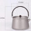 Camping Kettle 800ml Ultralight Rustproof Titanium for Hiking Backpacking Coffee Brewing 4