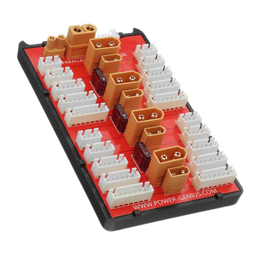 2X 2-IN-1 XT30 XT60 Parallell Charging Board Stöder 4-Pack 2-6S Lipo-Batteri för RC-Modeller Multicopter Part 2