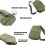 Large Capacity Camping Cookware Bag Adjustable Strap Multi-Compartment Utensil Organizer 5