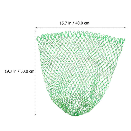 Green Nylon Fish Landing Net Catch Release 1Pcs 1