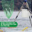 Green Nylon Fish Landing Net Catch Release 1Pcs 3
