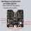 2X ESP8266 Test Rack Modul Programmer Support ESP-01 01S 12 ESP32-C3-12F Multi-Function Portable Module 9