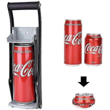 Can Crusher & Bottle Opener- 500ml Heavy Duty 16oz 2 In 1 Crushes Soda Cans