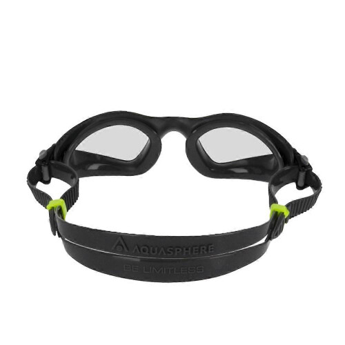 Aquasphere Kayenne Swimming Goggles Dark Grey/Green One Size 1