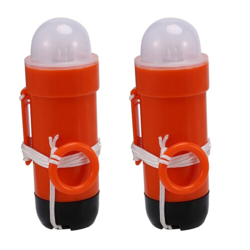 8Pcs LED Life Jacket Emergency Light Surf Life Jacket Light LED Life Jacket Light  Saving Flashlight Sea Water 1
