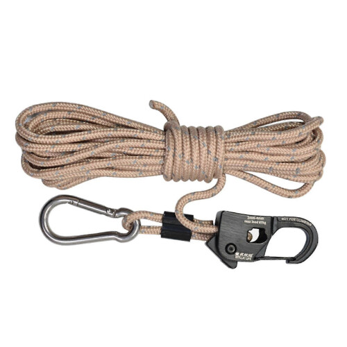 JiaWei 4mm Tent Guy Rope Portable Camping Backpack Khaki MmZ 2