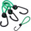12 Pieces Elastic Bungee Cords with Hooks for Tarp Camping 5