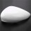 2Pcs Left White Rearview Side View Mirror Replacement Cover Cap Case Shell for  for Fiesta 2008-2017 5