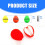 18pcs Foam Fly Fishing Bobber Indicators Trout Multicolor 4