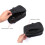 Side Mount Back Fly BCD Mini Storage Pocket with 2 Pcs Double Ended Snap Hook Multicolor 3