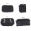 Side Mount Back Fly BCD Mini Storage Pocket with 2 Pcs Double Ended Snap Hook Multicolor 4