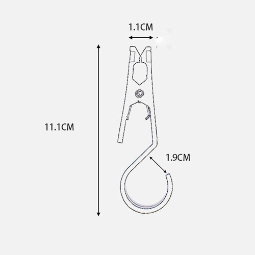 4 Pcs/Set Light Hook Multifunctional Tent Clips Outdoor Camping Accessories 1