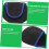 Custodia protettiva in tessuto blu per canna e mulinello da casting. 2