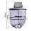 Fishing Insect Repellent Mosquito Hat Breathable Outdoor Net Solid color 3