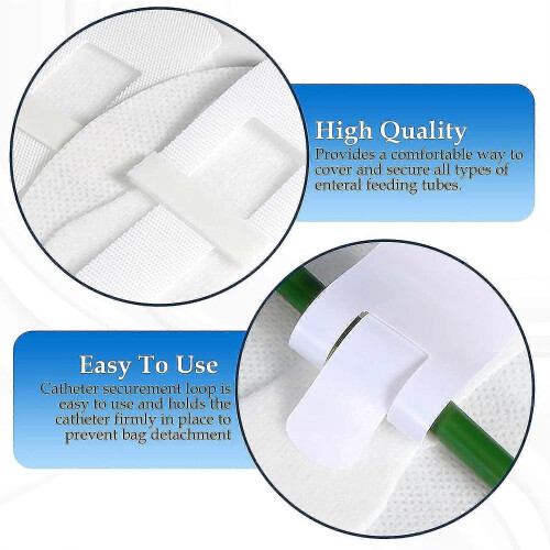 10 Pack Foley Catheter Urinary Leg Bag Legband Holder Statlock Stabilization Device 2