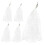 9-Mesh Nylon Iron Fish Traps Portable Storage 5Pcs Multi 8.50X2.30X2.30CM 4