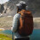2pcs Backpack Hiking Pole Holder Elastic Rope Tie for Walking Stick Trekking Black 5