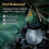 Outdoor Waterproof Solar Hanging Lanterns Flickering Dancing Flames 3
