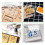 12 Pieces Stamp Blocks Acrylic Clear Stamping Blocks Tools with Grid Lines for Scrapbooking Crafts Making 4