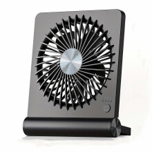(F461) Small USB Desk Fan with 180 Tilt Folding Design, 3 Adjustable Speeds, Ultra Quiet, USB-C Powered for Home Office Desktop