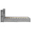 VidaXL vidaXL Bed Frame with Storage Grey Sonoma 75 x 190 cm Engineered Wood 2