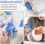 300 PCS Pottery Tools Supplies Ceramic Precision Applicator, Ceramic Tools Clay Tools Set,for Pottery Decorating,Ceramic 7