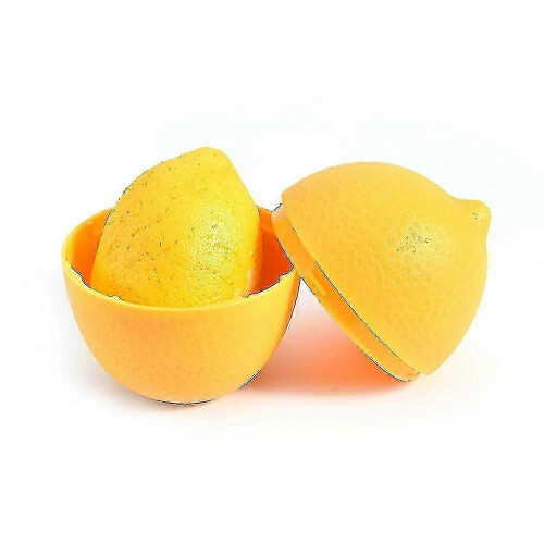 (Lemon) Vegetable Containers Crisper Box Onion Garlic Tomatoes Lemon Green Pepper Storage Box Grains Sorting Container 2