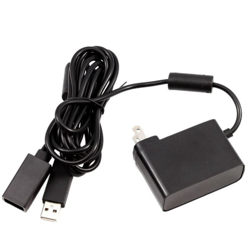 2X USB AC Adapter for  360 Kinect Sensor, Power Supply for  360 Game Console US Plug 1