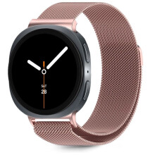 Tech-Protect Edelstahlarmband für Samsung Galaxy Watch 8/8 Classic - Rosa