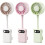 Groene USB ventilator, digitaal display, draagbaar en stil 5