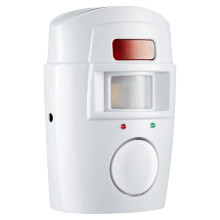 6X Infrared Motion Sensor Alarm - Burglar Alarm with 12 Remote Controls, Suitable for Home/Garages/Shops