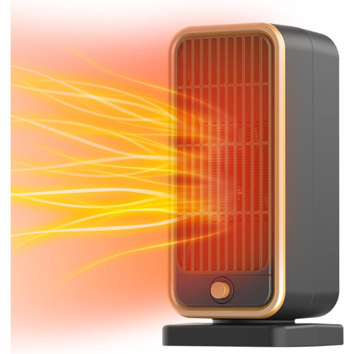 Indoor Space Heater 500W Portable PTC Ceramic Heater with