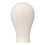 Canvas Mannequin Head with Mounting Holes 22 inch 1