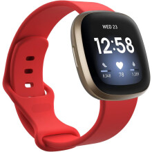 Mjukt silikonarmband för Fitbit Versa4/3/Sense