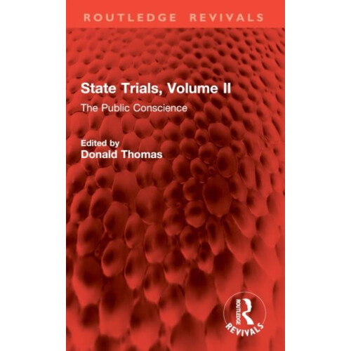 State Trials Volume II The Public Conscience Paperback Book