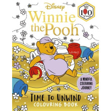 Disney Winnie the Pooh Time to Unwind Colouring Book by Walt Disney Pa