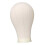 Canvas Mannequin Head with Mounting Holes 22 inch 5